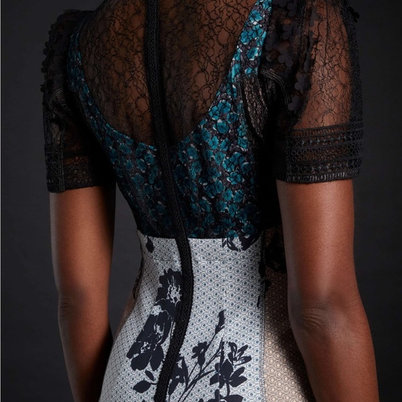 BYRON LARS In Earnest Victorian Sheath Dress NWT 4 SOLD OUT - Picture 6 of 8